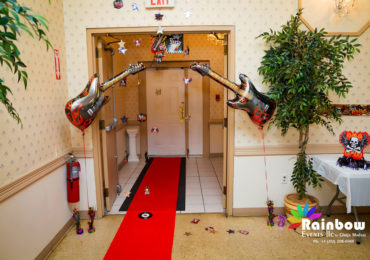 Rock Star Birthday Theme
